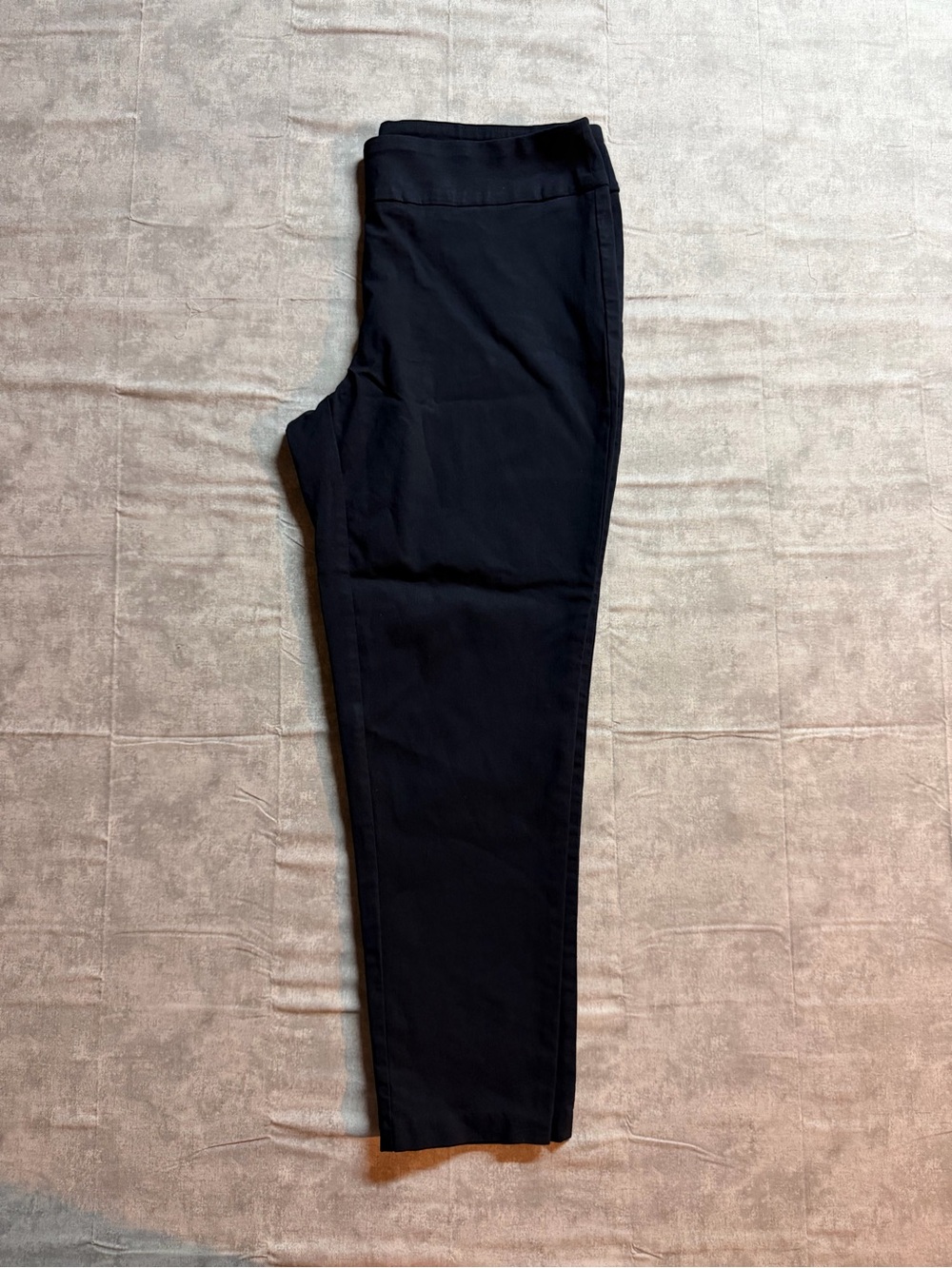 Hiview Women's Blue Solid Flat Front Tapered Pants 24" Inseam Size XL